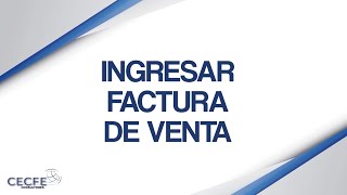 INGRESAR FACTURAS DE VENTAS fácil Sistema Contable MicroPlus [upl. by Coshow342]