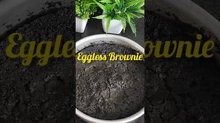 Eggless brownie Recipeshortsfeedbrownieshorts [upl. by Moses]