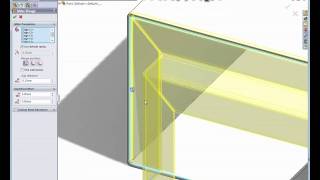 Sheet Metal in SolidWorks [upl. by Mina]