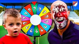 Dad VS Son EPIC Wheel of Penalties ft Daniel Cutting [upl. by Kawai]