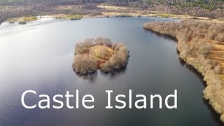 Loch Kinord Castle amp Prison Island Crannog  Muir of Dinnet Aberdeenshire Scotland [upl. by Ayik942]