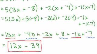 Distributive Property 3 [upl. by Puri]