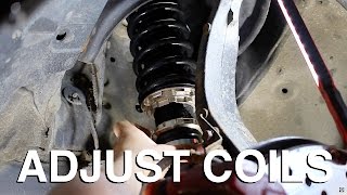 How to Adjust Coilovers Complete Guide [upl. by Faulkner598]