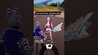 Typical gamer got roasted by a NPC fortnite [upl. by Aes]