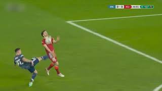 Granit Xhaka straight red card against Liverpool [upl. by Torrie3]