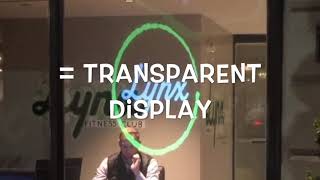 ClearBright™  Projector  Transparent Display [upl. by Hogarth]