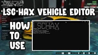 GTA V Online 167 LSCHax How To Make Modded Cars Using LSCHax║Tutorial [upl. by Enowtna]