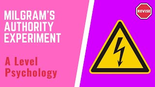 A Level Psychology  Milgrams Obedience To Athourity [upl. by Niall303]