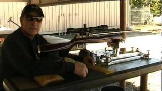 Pappas Front Rest with Benchrest Air Rifle Theoben Rapid MFR [upl. by Nimar]