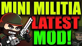 Mini Militia  SPRAYER MOD UNLIMITED AMMO UNLIMITED BOOST UNLIMITED BOMBS [upl. by Sielen]