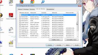 Configuracion MSCONFIG  Windows 7 [upl. by Yokoyama601]
