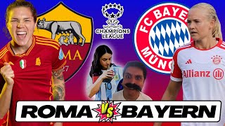 AS ROMA vs BAYERN de MÚNICH 🎙️ RELATO THE BIMBO 🔥 Fase de GRUPOS de CHAMPIONS LEAGUE [upl. by Cotsen]