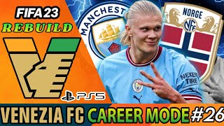 Project Haaland  Venezia Career Mode FIFA 23 PS5 26 [upl. by Elysha]