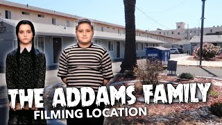 The Addams Family Filming Location Then amp Now  The Motel Scene [upl. by Lazar]