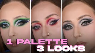 BPERFECT x Stacey Marie Carnival Interstellar  1 PALETTE 3 LOOKS [upl. by Norbie97]