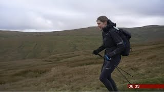 Montane Spine Race  double winner UK  BBC News  17th January 2019 [upl. by Sukhum]