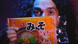 Miso Soup with SUper EXtra NOODZ  Noodles  ASMR 먹방 みそラーメン [upl. by Attenor]