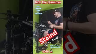 Staind  quotSo Far Awayquot drum playthrough jackthedrummer [upl. by Adran]