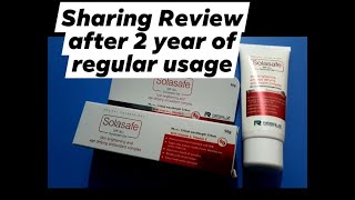 Review REGALIZ Solasafe SPF 50 Silicone Sunscreen Gel based  non greasy [upl. by Eipper413]