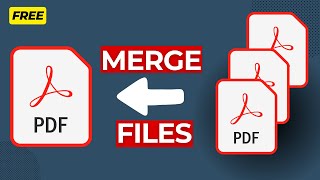 How to Merge Multiple PDFs into One File [upl. by Frederick223]