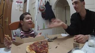 Murat Reis ile Dominos Pizza Yedik  ASMR Mukbang Eating Show  ASMR Yemek Yeme Şovu [upl. by Asquith]