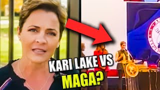 Kari Lake DROWNED Out By Boos At Massive GOP Conference [upl. by Ahkeber]