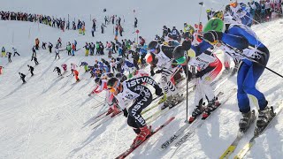 Weißer Rausch 2018  St Anton  Das härteste Amateurrennen [upl. by Pinette]