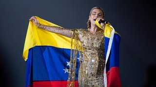 Olga tañon dio un show impecable en el poliedro de Caracas [upl. by Findlay]