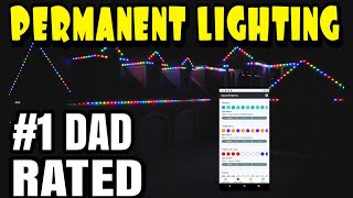 The Oelo Permanent Christmas Lighting Experience ✨ Never Hang Christmas Lights Again 2023 Review [upl. by Sidky]