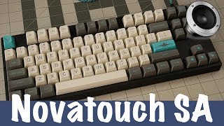 Topre Series Novatouch with SA Typing Sounds [upl. by Kcirdez]