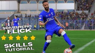 How to do a Sombrero Flick fc24 TUTORIAL l Full Guide [upl. by Hafinah]