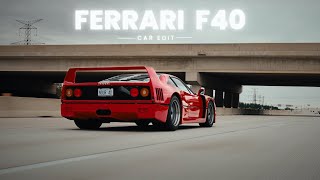 Ferrari F40 x Cleared [upl. by Bartko]