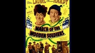 Laurel amp Hardy March of the Wooden Soldiers [upl. by Ahsiekan]