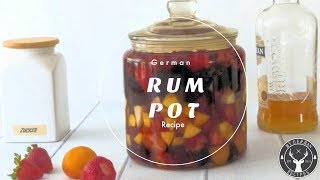 Traditional German Rum Pot  Rumtopf ✪ MyGermanRecipes [upl. by Ray209]