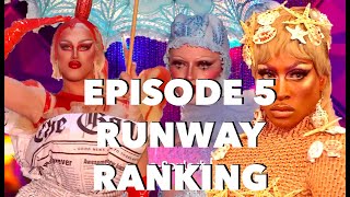 EPISODE 5 RUNWAY RANKING  DRAG RACE UK SEASON 2 [upl. by Shaffer]