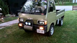 LED light conversion 1992 Daihatsu Hijet S83p [upl. by Cordle320]