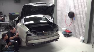 ZR Auto  Mercedes SL500 Vinyl Wrap Time Lapse [upl. by Aisat]