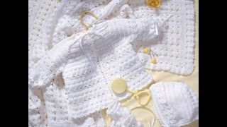 Crochet Along Announcement  learn to crochet Baby Layette Set [upl. by Susanne140]