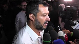 Governo Salvini annuncia candidatura a premier quotChiedo agli italiani di darmi pieni poteriquot [upl. by Wrand]