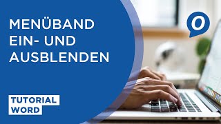 Tutorial Microsoft Word Menüband ausblenden und einblenden [upl. by Anitram]