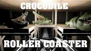 Planet Coaster Crocodile Roller Coaster [upl. by Ialohcin898]