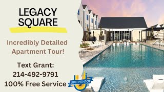 Legacy Square  Plano TX  Lets Tour It [upl. by Alrak926]