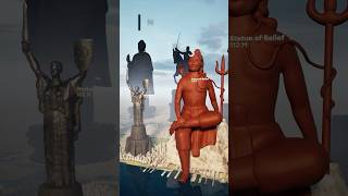 Tallest Statues in the World 3D Size Comparison [upl. by Osanna]