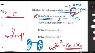 Cardinality of infinite set CSIR NET mathematics [upl. by Stesha293]