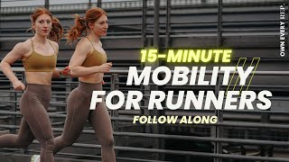 15 Min Mobility Routine for Runners  Injury Prevention  Run Pain Free  No Equipment [upl. by Hammel]