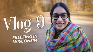 Vlog 9  Freezing In Wisconsin  punarnavibhupalam punarnavi [upl. by Soma127]