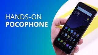 Xiaomi Pocophone F1 Handson [upl. by Sibie621]