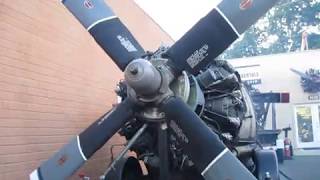 Radial Engine R3350 [upl. by Nyladnohr482]