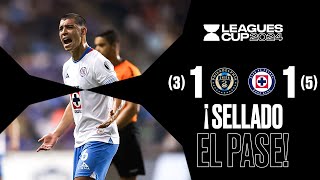 PHILADELPHIA UNION 11 CRUZ AZUL  La MÁQUINA lo gana en penales y AVANZA 🚂 [upl. by Serle]