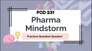 Pharmacology Practice Questions  Hafsah Tajammul Khalifey  POD 231 [upl. by Gibeon43]